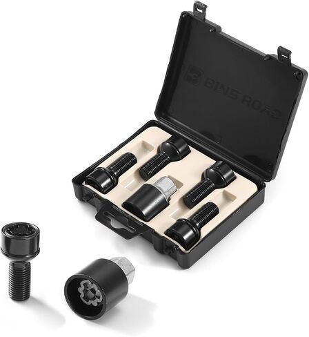 0019901707 A0019901707 قفل العجلة الترباس قفلات M14 × 1.5 متوافقة مع مرسيدس-بينز AMG C300 E300 E350 S450 GLC300 CLS450 | C43 C63 S GLC43 S63 S65 in Kuwait