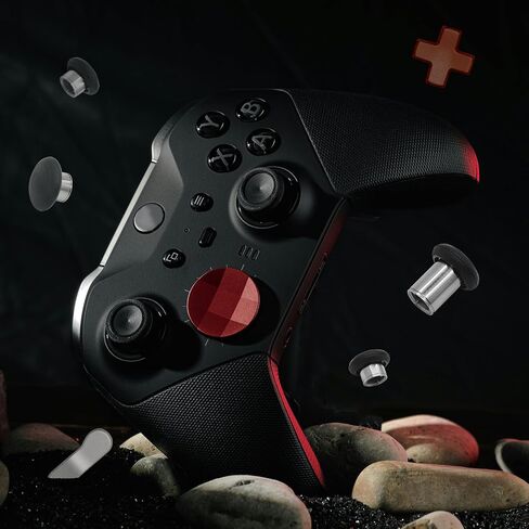 16 في 1 المعدن الإبهام الإبهام مناسبة لسلسلة Xbox One Elite Series 2 ، أجزاء إكسسوارات Core Core Core Series 2 ، 6 من أدوات الإبهام المعدنية ، 4 مجاذيف ، 2 D-Pads و 4 Tool (Silver) in Saudi Arabia