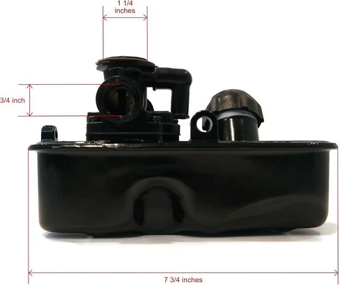 The ROP Shop | Compatible Fuel Tank & Carburetor Replacement for Briggs & Stratton 9K902, 9L902, 9M902, 9S502, 9T502, 9T602 in Saudi Arabia