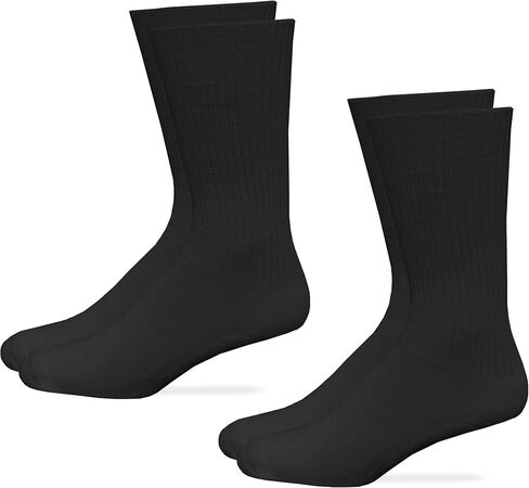 Carolina Ultimate Diabetic Non-Binding Tube Crew Socks 2 Pair (912) in Saudi Arabia