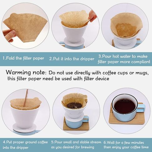 YQL #4 Cone Coffee Filters for Ninja Coffee Maker,Coffee Filters 4 Disposable Coffee Filters Fit for for Ninja DualBrew Pro Ninja Coffee Bar Brewer(200 Count) in Saudi Arabia