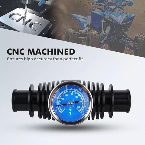 Radiator in-Line Super Cooler Replacement for Yamaha for Raptor for Rhino for Grizzly 700 YFZ450 (Blue) in Saudi Arabia