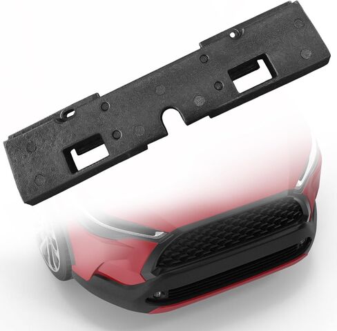 YHTAUTO Front Side Bumper Absorber Compatible with Dodge Durango 2014 2015 2016 2017 2018 Sport Utility, Black Bumper Face Bar Impact Energy Absorber in Saudi Arabia