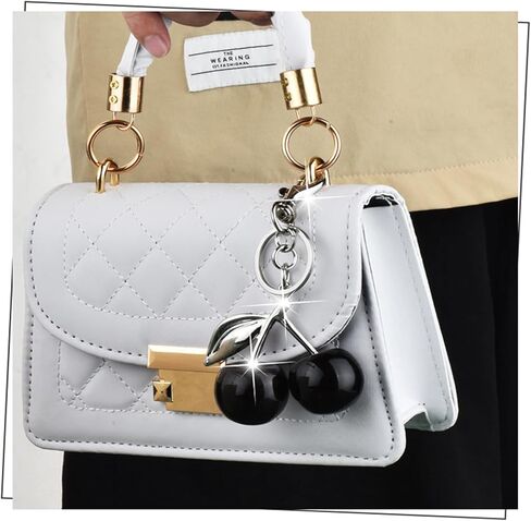 حقيبة الفاكهة سحر سحر المفتاح سحر مفتاح سحر الفراولة accessories keychain للنساء للنساء هدايا عيد الحب in Kuwait