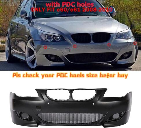 PENSUN M5 Style Front Bumper Cover Fit for 2004-2010 BMW E60 E61 5-Series in Saudi Arabia
