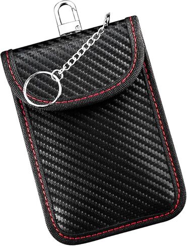 1 Pack Faraday Bag for Key Fob, Enhanced Car Blocking Pouch, Anti-Theft Faraday Cage Key Fob Protector in Saudi Arabia