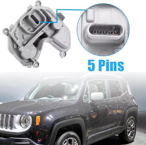 5 Pin Rear Tail Lamp Rear Taillight Wiring Harness Connector Pigtail Plug Fit for Jeep Renegade 2015-2023 Replaced OE# 68406157AA in Saudi Arabia