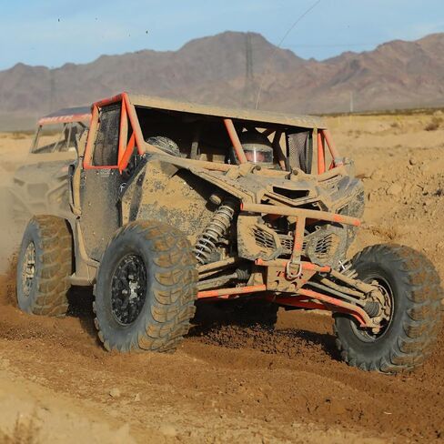 Massfx MK251012 ATV إطار واحد 25x10-12 الخلفية 6 Ply 1/2 "عمق المداس 25 × 10 × 12 in Kuwait