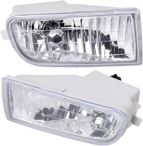 Astra Depot Pair Front Bumper Fog Light Lamp Replacement For Toyota Corolla AE100 AE101 1993-1997, Clear Lens in Saudi Arabia
