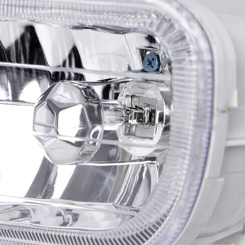 Astra Depot Pair Front Bumper Fog Light Lamp Replacement For Toyota Corolla AE100 AE101 1993-1997, Clear Lens in Saudi Arabia
