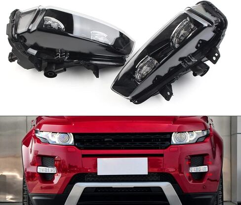 Three T FSFY CAR LESED & RISED EDITION FOG FOG LIGHT LAMP FOR RANGE ROVER EVOQUE 2012 2014 2015 2015 ، LR043664 LR043663 in Saudi Arabia