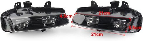 Three T FSFY CAR LESED & RISED EDITION FOG FOG LIGHT LAMP FOR RANGE ROVER EVOQUE 2012 2014 2015 2015 ، LR043664 LR043663 in Saudi Arabia