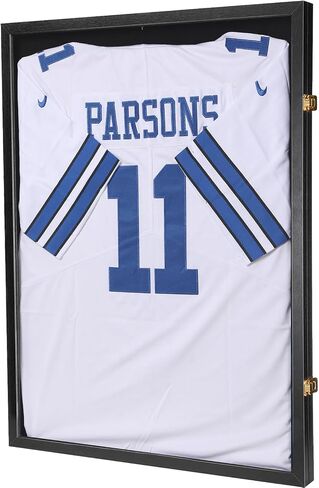 صندوق عرض إطار Kid Jersey -16x20 مربع الظل مع 98 ٪ الحماية من أكريليك وشماعات للبيسبول لكرة السلة لكرة القدم قميص الرياضة in Saudi Arabia