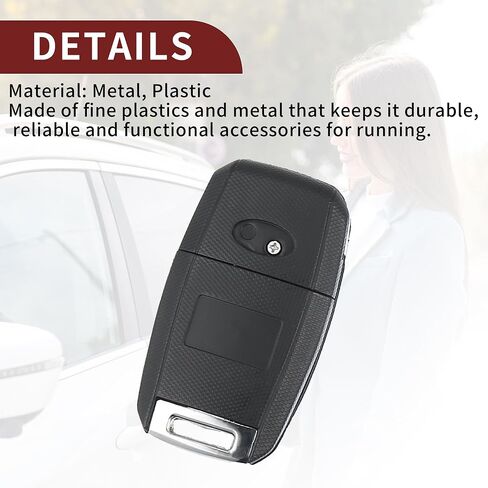 Keyless Entry Remote for Kia Soul 2014-2019 433MHz 433Mhz OSLOKA-875T 4 Button Reusable | Control Replacement Car Key Fob 1 Pcs in Saudi Arabia