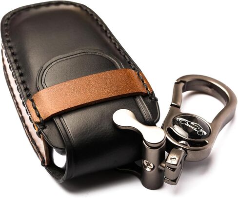 غطاء مفتاح FOB متوافق مع Ford Explorer Fusion Escape Edge Expedition F150 F250 F350 F450 F550 Maverick Mustang Smart Key (AB-Brown) in Saudi Arabia