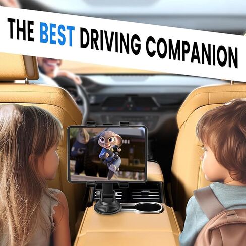 OHLPRO Cup Holder Car Tablet Mount for Truck, 360° Adjustable Arm Stand Holder for iPad, Samsung Galaxy Tablet in Saudi Arabia