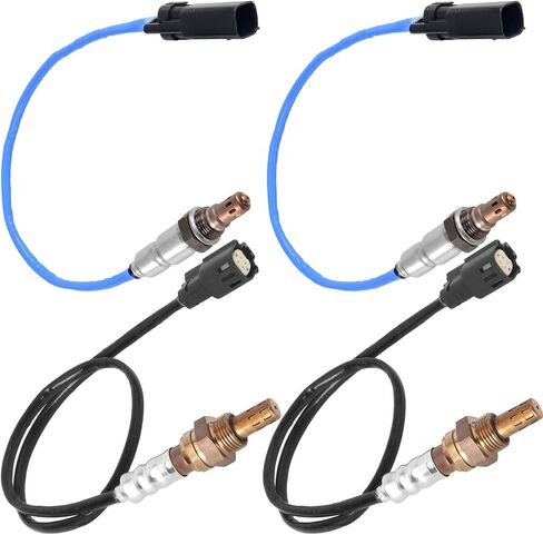 Oxygen Sensor Compatible with Edge Explorer F-150 Flex Mustang Taurus Transit Mark LT MKS MKT MKX MKZ 234-5038 234-4490 4Pcs in Saudi Arabia