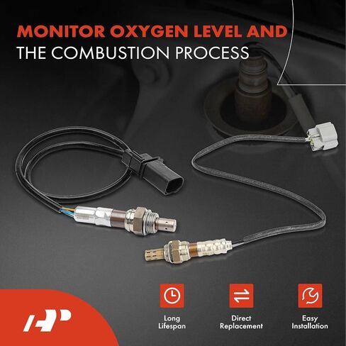 A-Premium O2 Oxygen Sensor Compatible with Hyundai Sonata 2009-2012 & Kia Optima 2011-2013, 2.0L 2.4L, Upstream and Downstream, 2-PC Set in Saudi Arabia