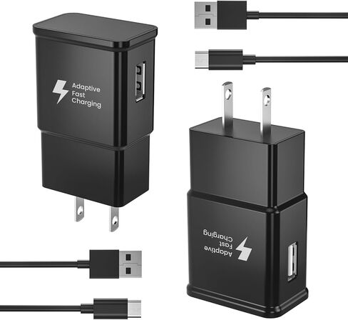 45W Super Fast Charger Type C，USB C Android Phone Charger Fast Charging Cord with 5FT Cable for Samsung Galaxy S24/S23 Ultra/S23+/S22 Ultra/S22+/S20 Ultra/Note 10 Plus, Galaxy Tab S8 2 Pack in Saudi Arabia