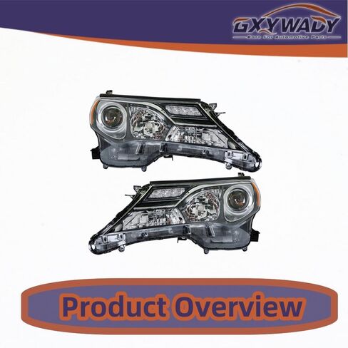 GXYWADY Headlights Assembly Replacement for 2013 2014 2015 RAV4 Front Headlights Pair Left and Right Side (Passenger Driver Side) in Saudi Arabia