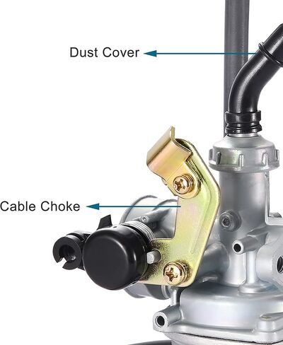 Carb Goofit PZ19 19MM مع خنق الكابل لـ 50cc 70cc 90cc 110cc 125cc atv moped Quad Dirt Bike Go Kart Scooter in Saudi Arabia