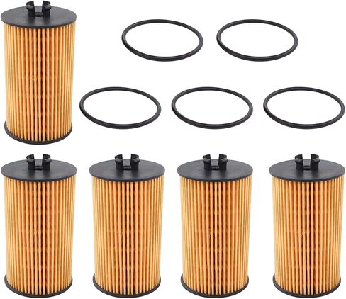 ApplianPar 5Pcs Oil Filter with Gasket for Encore Aveo Aveo5 Colorado Cruze Sonic Trax Canyon G3 Astra in Saudi Arabia