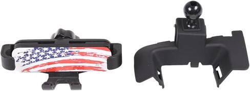 حامل الهاتف Tinki Car Mount متوافق مع Volvo XC60 2018-2023 ، Center Console Dashboard Screens Screen Handfree Car Phone (أسود-نمط مقطع) in Saudi Arabia