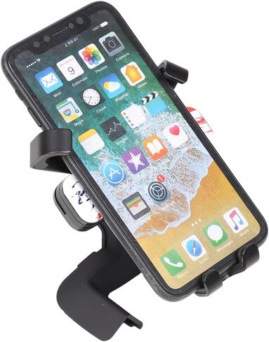 حامل الهاتف Tinki Car Mount متوافق مع Volvo XC60 2018-2023 ، Center Console Dashboard Screens Screen Handfree Car Phone (أسود-نمط مقطع) in Saudi Arabia