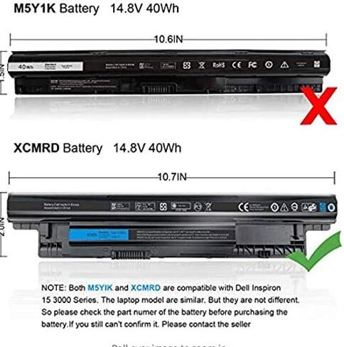 60Wh MXV9V Battery Replacement for Dell Latitude 7400 5300 5310 7300 Latitude 5300/5310 2-in-1, Inspiron 7300/7306 2-in-1 Black Series P96G P97G P99G P100G 5VC2M 829MX 0829MX 7.6V in Saudi Arabia