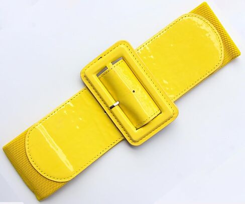 ALAIX Women's Belt Wide Stretchy Elastic Waist Belt for dress Adjustable Vintage Dressy Belts Waistband for Women in Kuwait