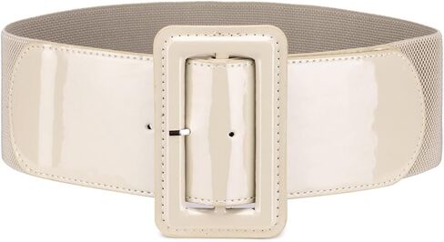 ALAIX Women's Belt Wide Stretchy Elastic Waist Belt for dress Adjustable Vintage Dressy Belts Waistband for Women in Kuwait