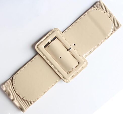 ALAIX Women's Belt Wide Stretchy Elastic Waist Belt for dress Adjustable Vintage Dressy Belts Waistband for Women in Kuwait