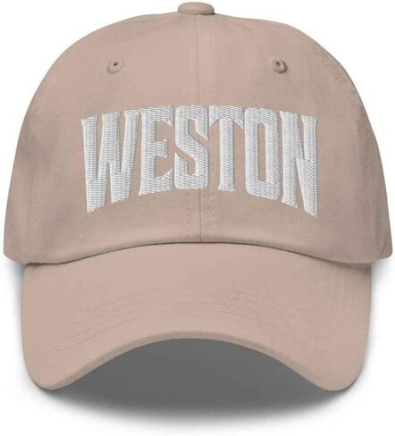 Weston Baseball Cap Weston Dad Hat Connecticut CT Hat Embroidered Souvenir in Saudi Arabia