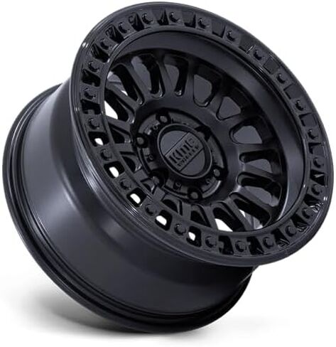 عجلات KMC IMS 17x8.5 6x5.54.36 -10mm غير لامع أسود ث/ لمعان شفة أسود - KM552MB17856810N in Kuwait