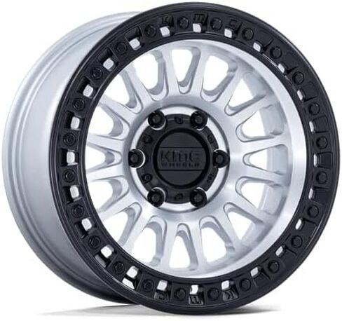 عجلات KMC IMS 17x8.5 6x5.54.36 -10mm غير لامع أسود ث/ لمعان شفة أسود - KM552MB17856810N in Kuwait