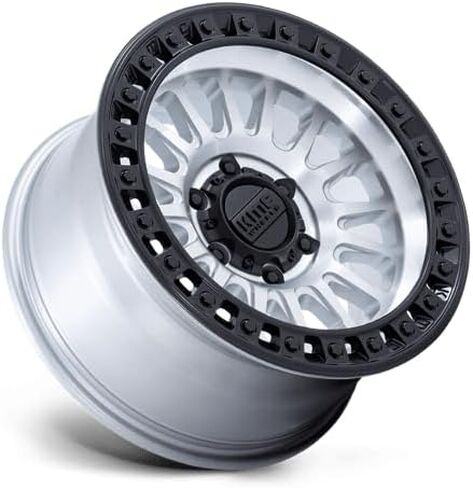 عجلات KMC IMS 17x8.5 6x5.54.36 -10mm غير لامع أسود ث/ لمعان شفة أسود - KM552MB17856810N in Kuwait