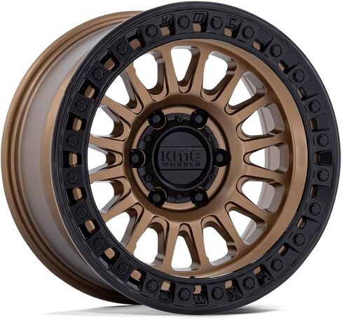 عجلات KMC IMS 17x8.5 6x5.54.36 -10mm غير لامع أسود ث/ لمعان شفة أسود - KM552MB17856810N in Kuwait