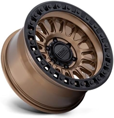 عجلات KMC IMS 17x8.5 6x5.54.36 -10mm غير لامع أسود ث/ لمعان شفة أسود - KM552MB17856810N in Kuwait