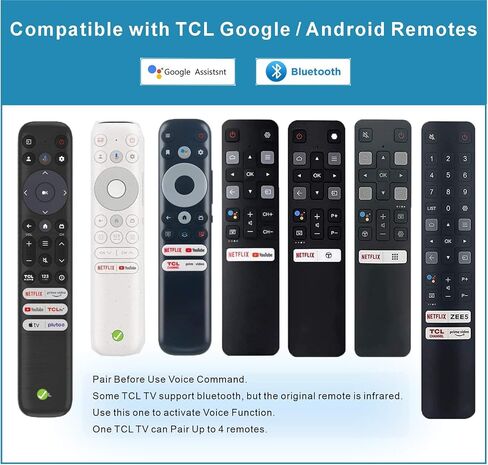 for Sony TV Remote Replacement with Voice Control, for All 2019-2025 Sony Bravia Smart TV XR/XBR/KD/K Series 4K LED OLED Google/Android TVs. 1-Year Full Warranty. in Saudi Arabia