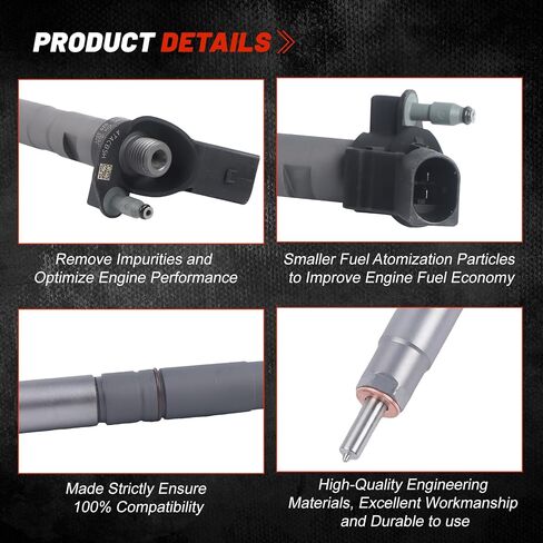 0445116023 059130277BE 0986435357 Common Rail Fuel Injector for Audi A4 A5 A6 A7 2.7TDI 3.0TDI Q5 Q7 VW Touareg Porsche Cayenne in Saudi Arabia