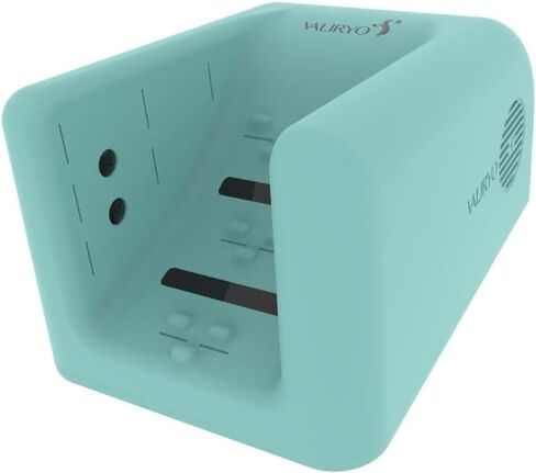 New Release! VALIRYO Feet Dryer - 360º Airflow with UV Light for Hygiene & Complete Comfort - Hands-Free, Fast Drying, Perfect for Sensitive Feet - 5 Color Options- Dusty Grey Gloss in Saudi Arabia