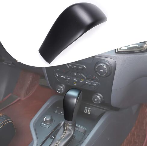 Lcojicep Car Gear Cover Cover Gear Head Head Gear Lever Shell Car Interior Modification مناسبة لـ Ranger T6/T7 2015-2021/Ford Everest2015/2018 (Piano Black) in Saudi Arabia