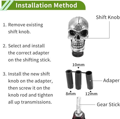 9 سم Shift Shift Knob Universal Gear Shifter stin stin stick lever lever for mount anob tomatic and mournual bud in Kuwait