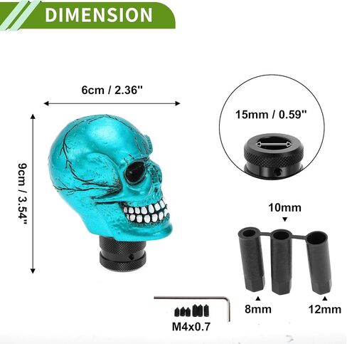 9 سم Shift Shift Knob Universal Gear Shifter stin stin stick lever lever for mount anob tomatic and mournual bud in Saudi Arabia