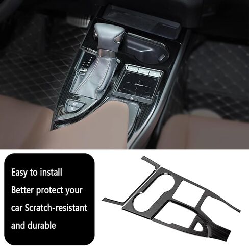 Car Accessories Fit for Lexus UX 200 250h UX200 UX250h 2019-2022 Gear Shift Knob Console Panel Trims Cover (Matte Silver) 3PCS Stainless Steel in Saudi Arabia