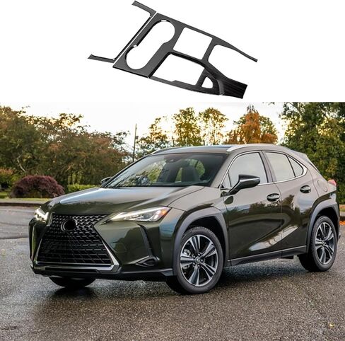 Car Accessories Fit for Lexus UX 200 250h UX200 UX250h 2019-2022 Gear Shift Knob Console Panel Trims Cover (Matte Silver) 3PCS Stainless Steel in Saudi Arabia