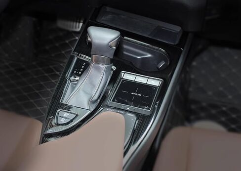Car Accessories Fit for Lexus UX 200 250h UX200 UX250h 2019-2022 Gear Shift Knob Console Panel Trims Cover (Matte Silver) 3PCS Stainless Steel in Saudi Arabia