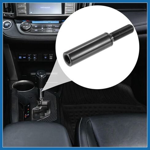 51mm 2" Car Shift Knob Extension Aluminum Alloy Gear Shifter Extender Lever M10x1.25 for Ford for Nissan Item Replacement in Saudi Arabia