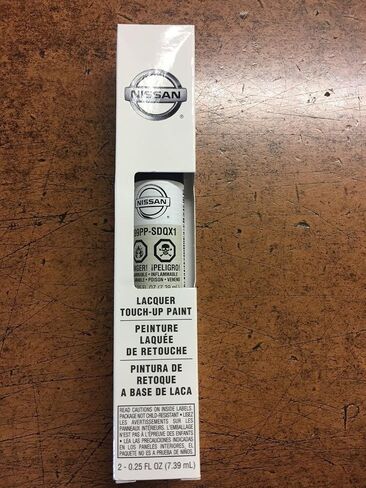 Nissan NEW OEM Touch-Up Paint + Clear Coat WINTER FROST Color Code QX3 in Saudi Arabia