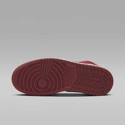 Air Jordan 1 Mid SE Women’s Shoes (FZ3334-100 ، White/Black/White/Team Red) الحجم 9 in Kuwait